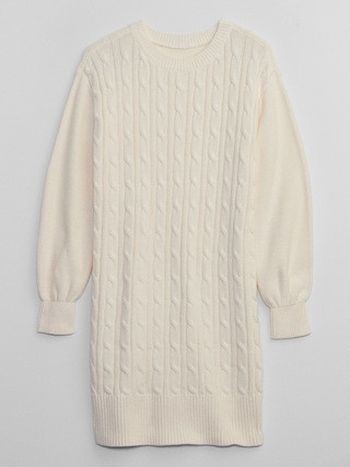 Kids Cable-Knit Sweater Dress | Gap Factory