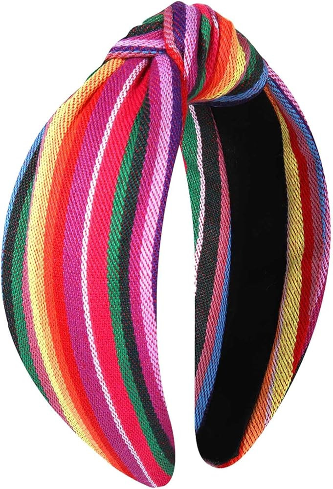 Cinco De Mayo Headband for Women Mexican Headbands Accessories Outfit Fiesta Pinata Cactus Chili ... | Amazon (US)