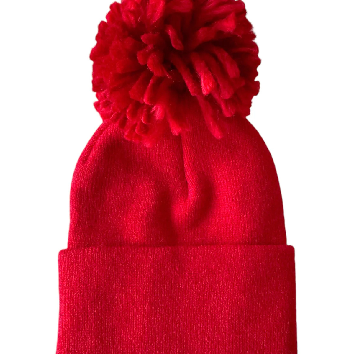 Baby's First Hat, Red Pom | SpearmintLOVE