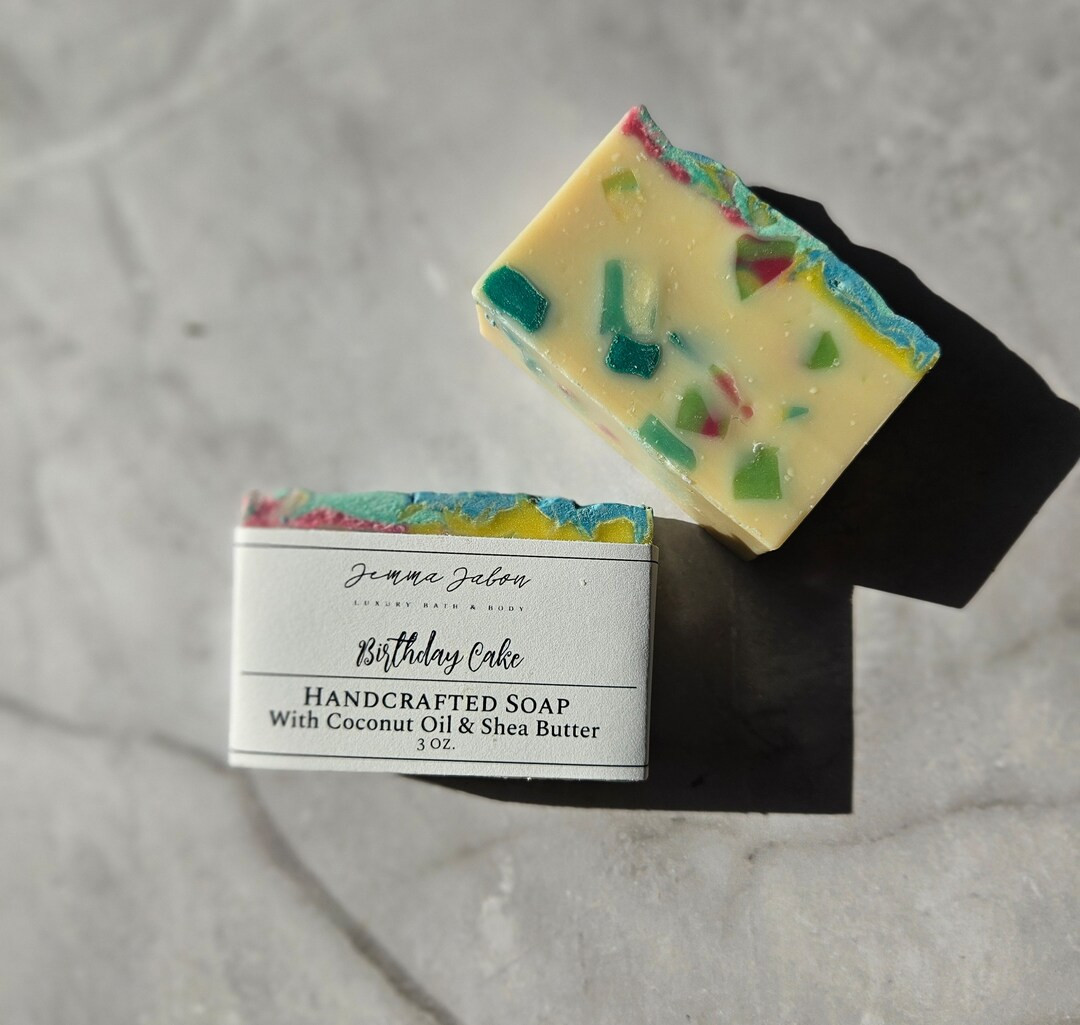 Birthday Soap Party Favor Handmade Soap All-natural Soap Gift for Her Birthday Fun - Etsy | Etsy (US)