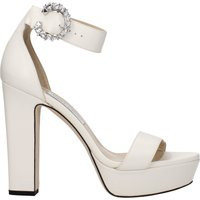 Jimmy Choo Sandalen Mionne Damen Leder beige/Milch | Balardi (US & Canada)