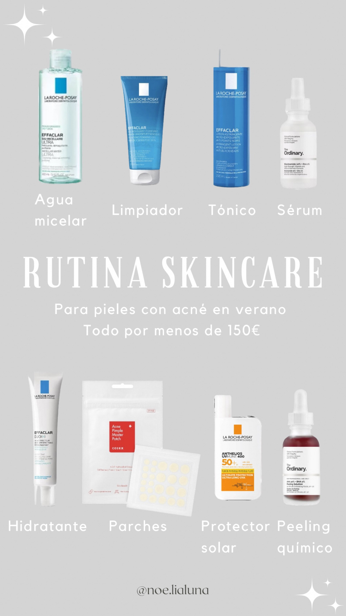 Mi rutina facial para pieles con acné en verano (en invierno añado retinol por la noche), después de probar muchas combinaciones esta es la que mejor me va. 

SKINCARE for acne prone skin 

#LTKSeasonal #LTKbeauty #LTKeurope