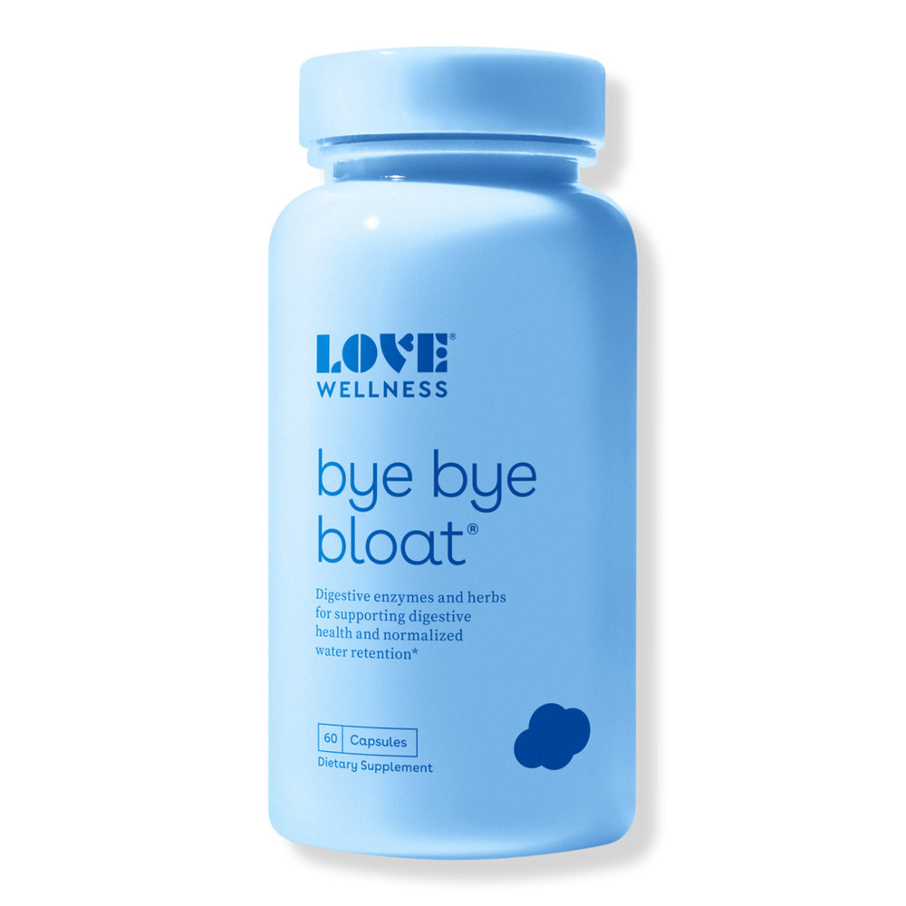 Love Wellness Bye Bye Bloat: Debloating Capsules - 60 ct | Ulta