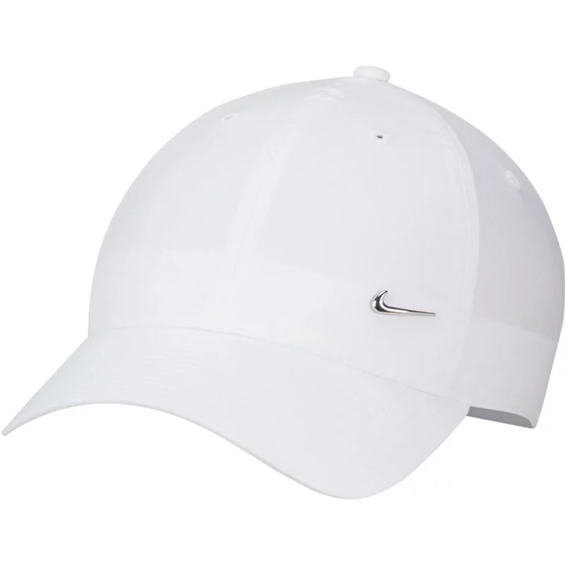 Nike Women's Dri-FIT Club Swoosh Cap White - Women's Athletic Hats And Accessories at Academy Sports | Academy Sports + Outdoors