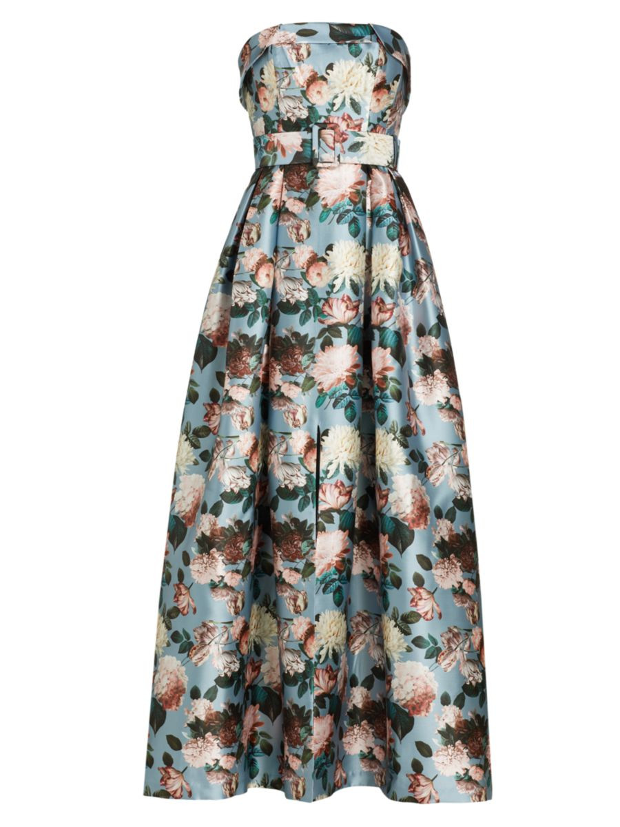 Brielle Floral Strapless Gown | Saks Fifth Avenue