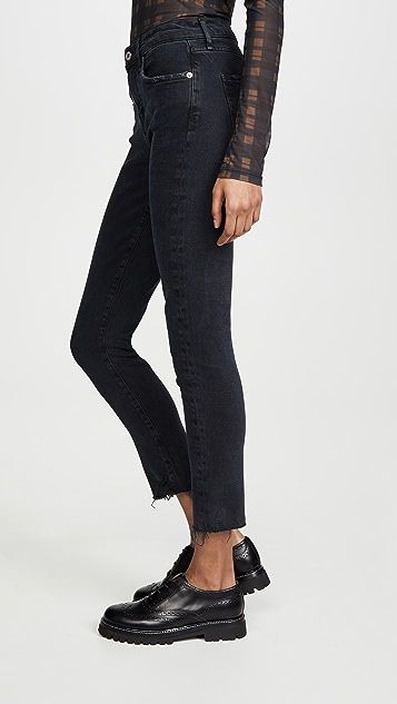 Toni Mid Rise Straight Jeans | Shopbop