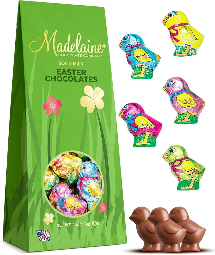 Madelaine Milk Chocolate Mini Easter Chicks - Individually Wrapped Easter Candy Baby Chick for Ea... | Amazon (US)