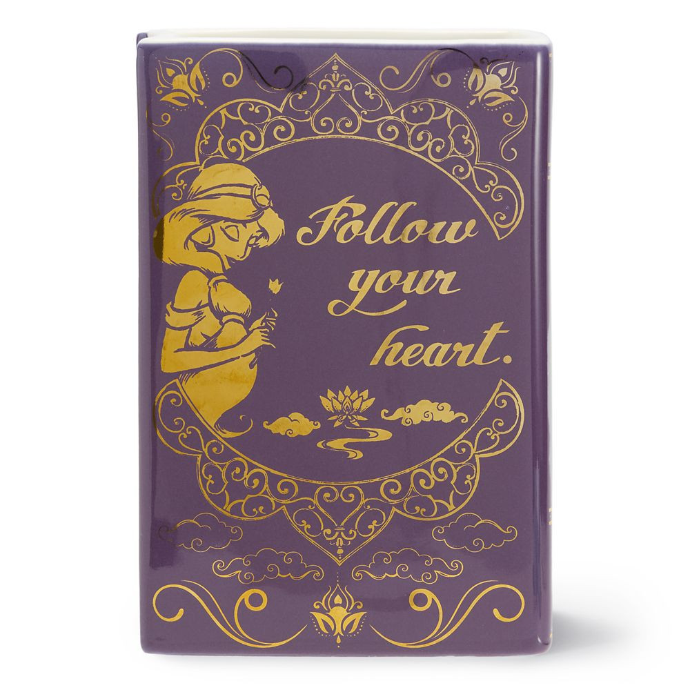 Jasmine ''Book'' Vase \u2013 Aladdin | Disney Store