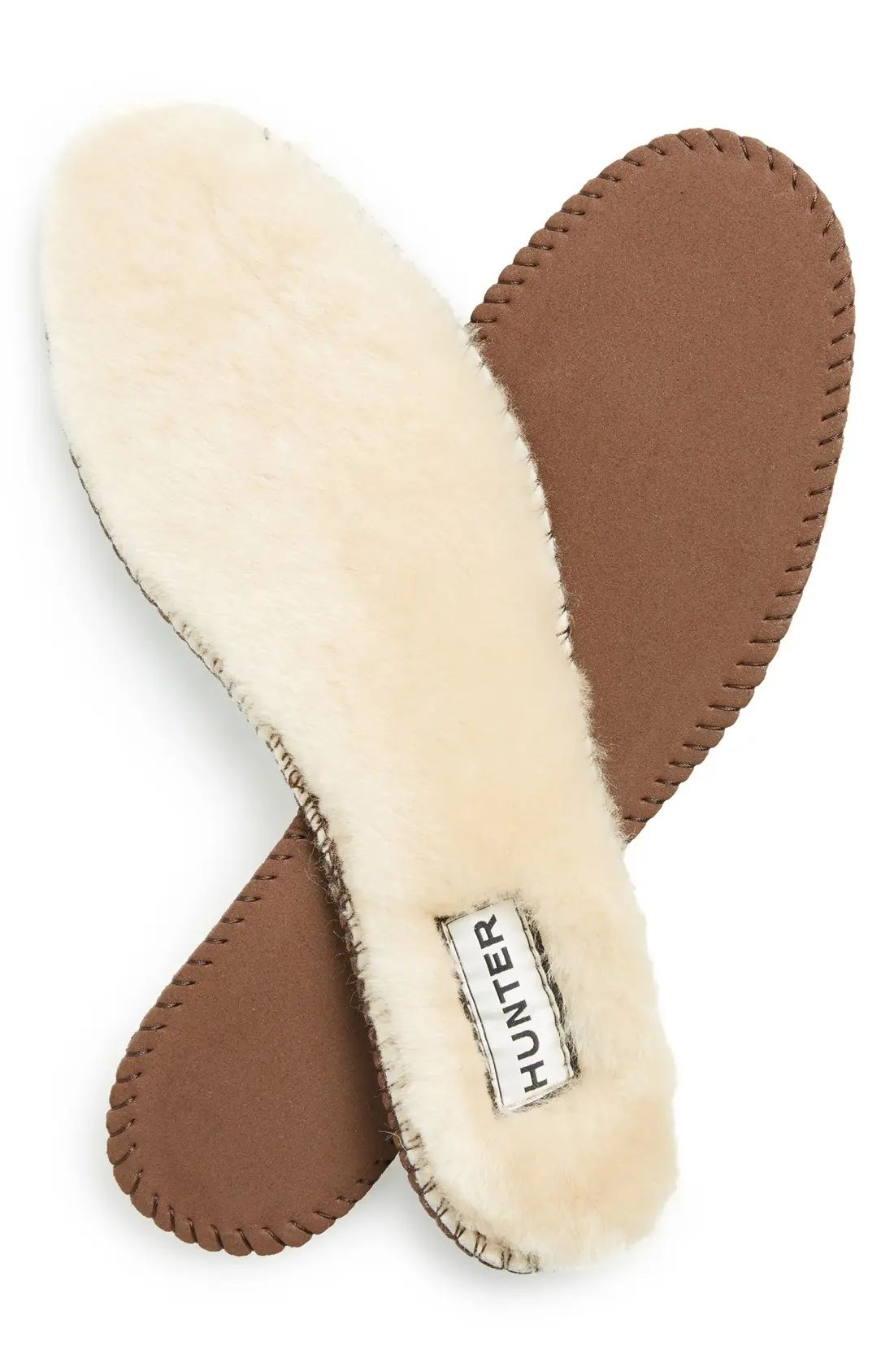 Women's Hunter Genuine Shearling Insoles, Size 7 M - Brown | Nordstrom