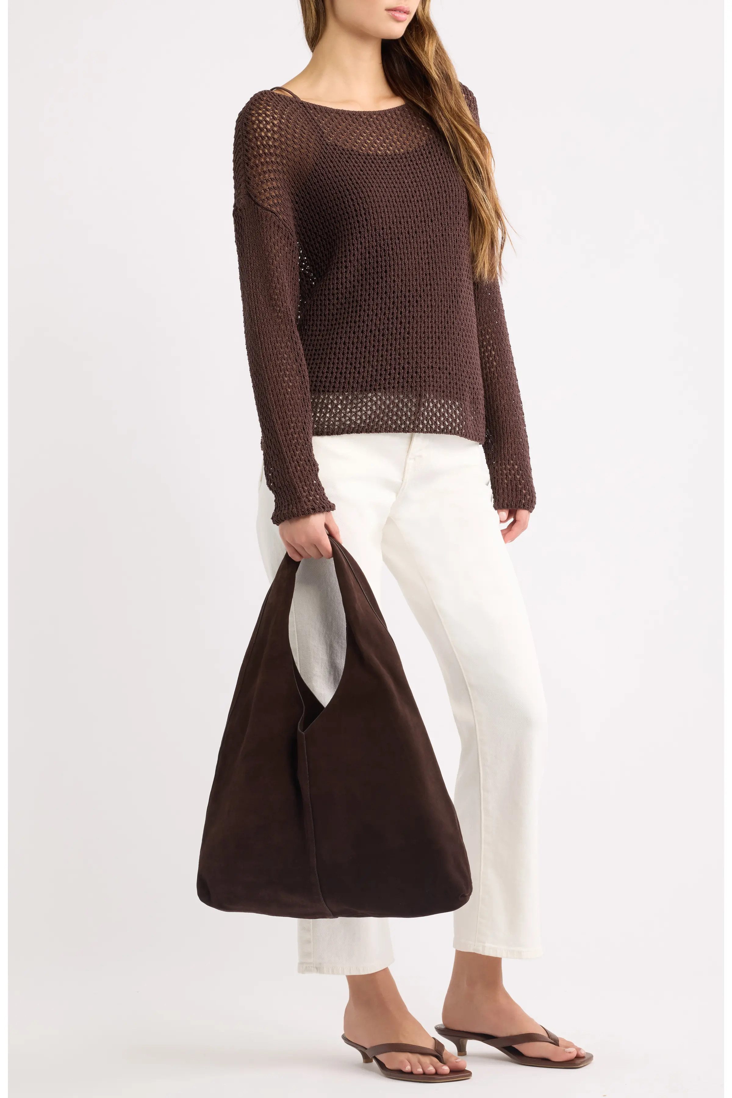 MANGO Joel Suede Shoulder Bag (Women) | Nordstrom | Nordstrom