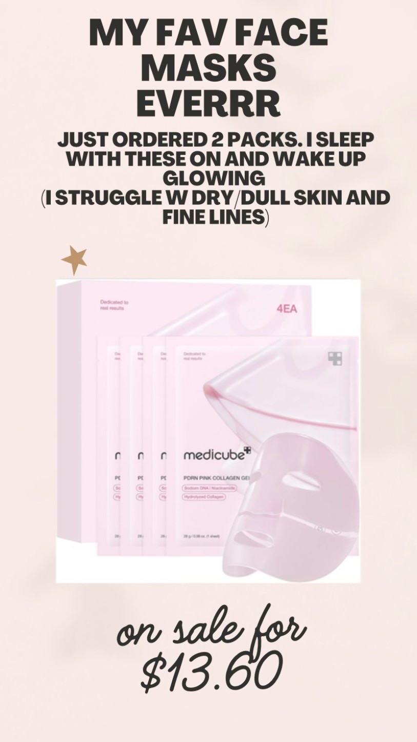 My all time favorite collagen mask that gives glass skin 

#LTKselfcare #LTKSaleAlert #LTKBeauty
