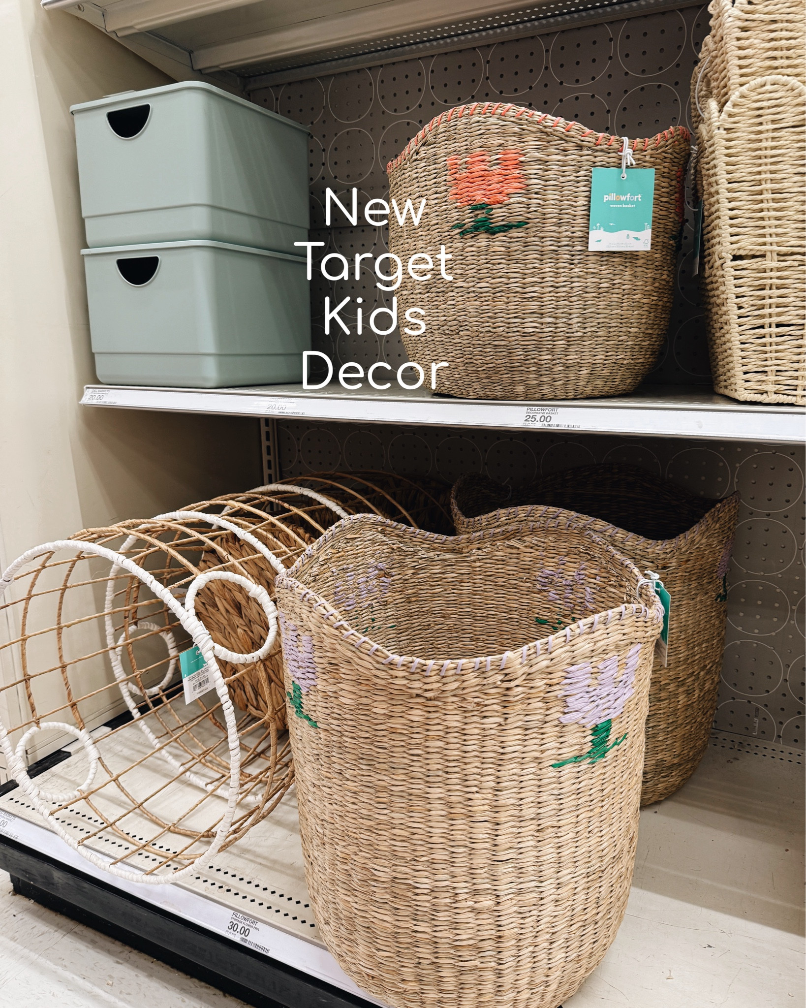 These new spring decor finds! So adorable for kids rooms. 