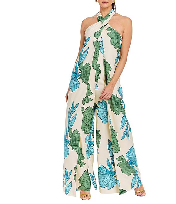 Mestiza New York Cosima Convertible Strapless Wide Leg Jumpsuit | Dillard's | Dillard's