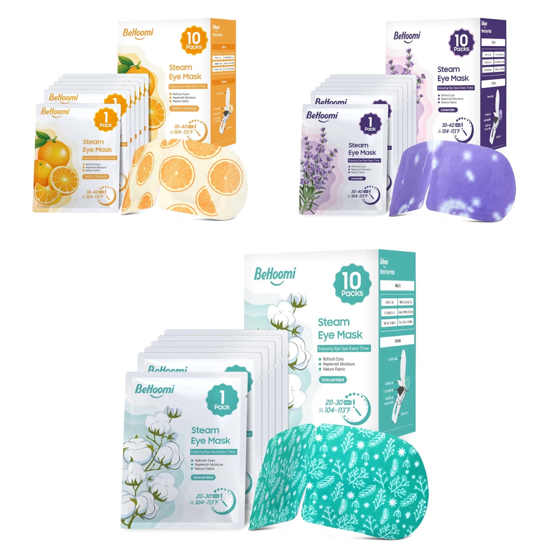 If you want to treat yourself to something amazing, Amazon has Steam Eye Mask 10 Packs for only $7.59 today! These work similar to hand warmers, and are simply wonderful for destressing, soothing tired or sore eyes, or even just calming skin when sinus issues/colds occur. Available in several scented options like lavender and orange, or an unscented version. 

#LTKBeauty #LTKselfcare #LTKSaleAlert