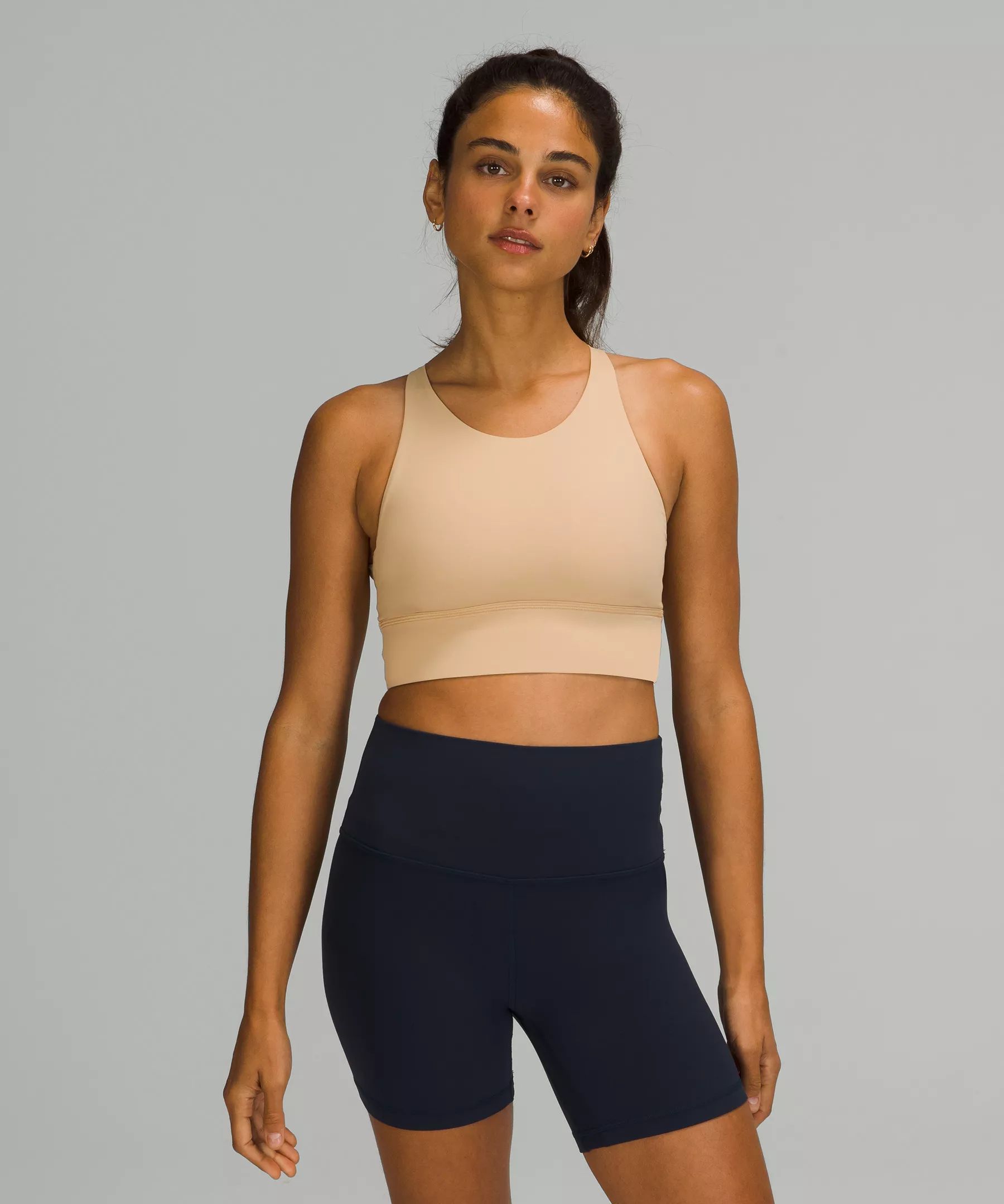 Free to Be High-Neck Longline Bra - Wild Light Support, A/B Cup | Lululemon (US)