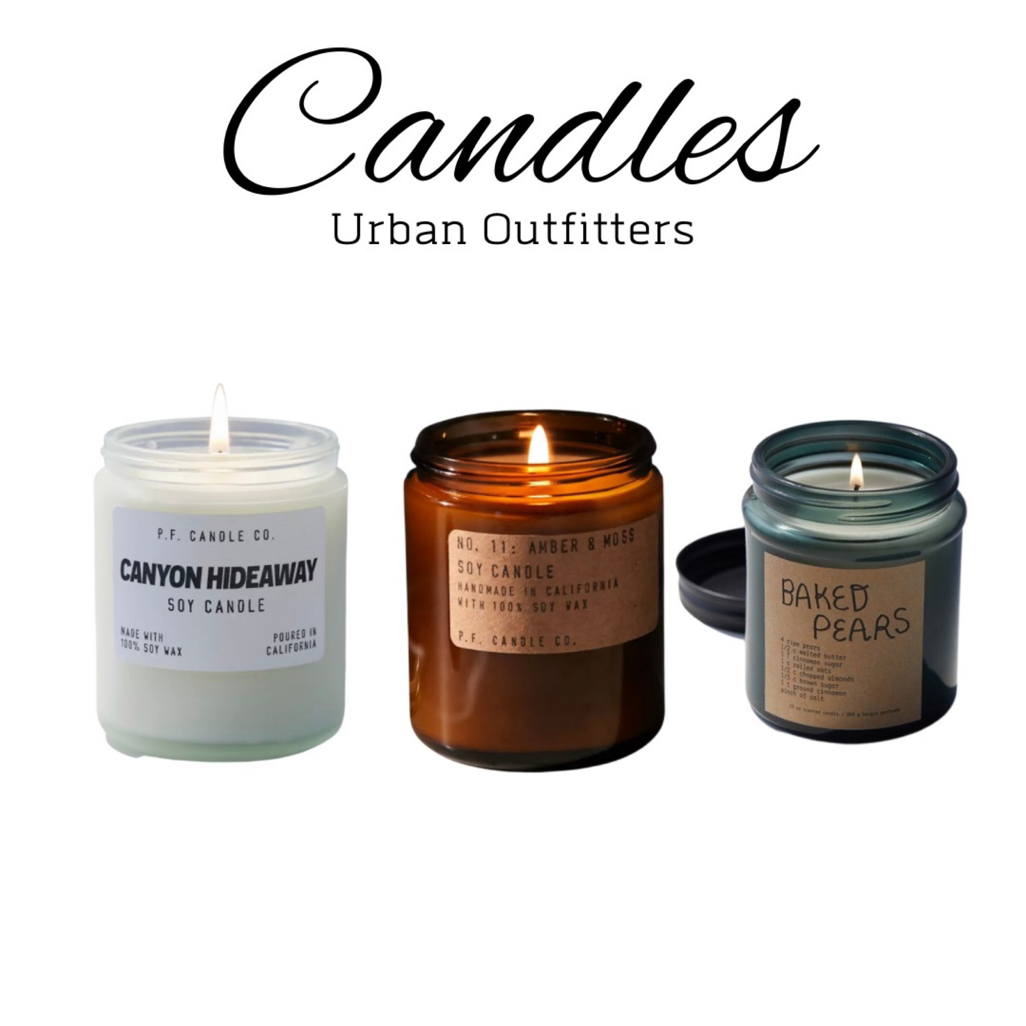 Urban outfitters candles 
#invitingscents #cozy 

#LTKhome #LTKSeasonal