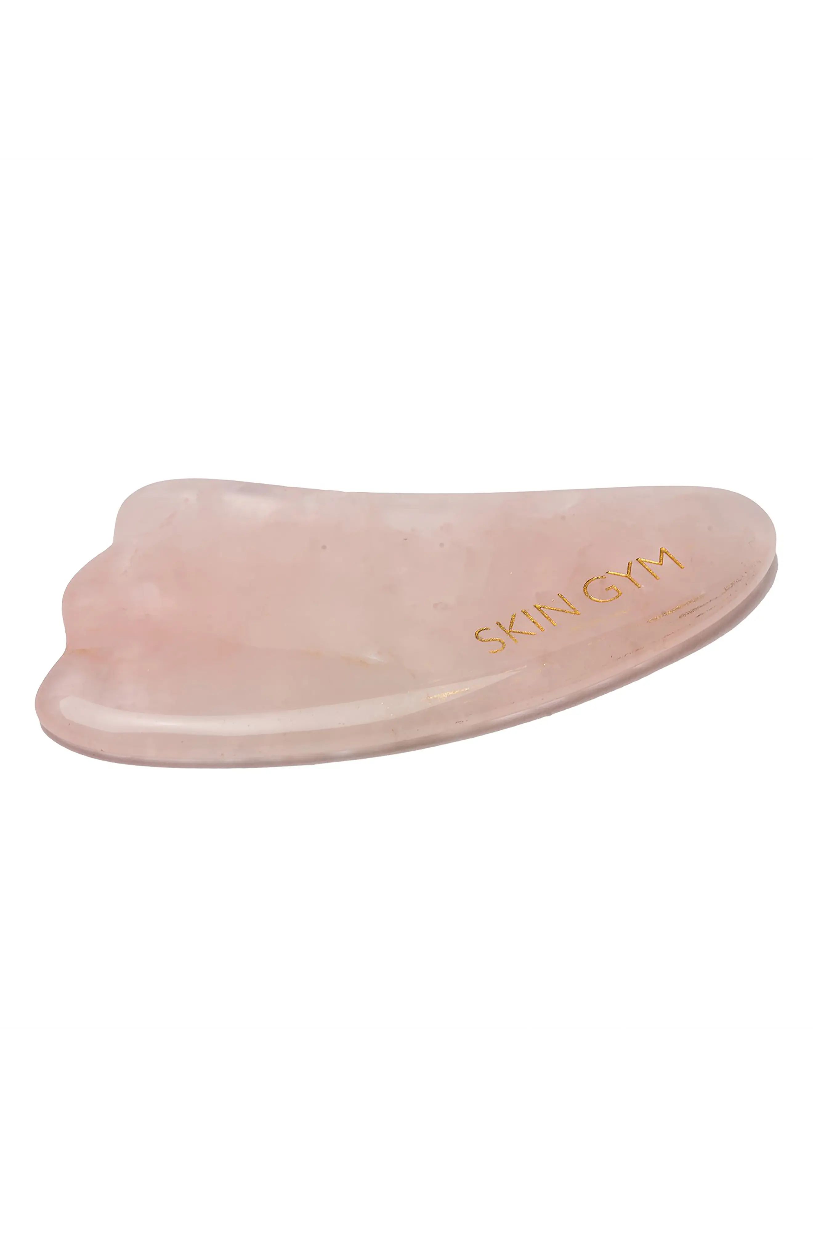 Skin Gym Rose Quartz Crystal Gua Sha Sculpty Facial Tool, Size One Size - Pink | Nordstrom