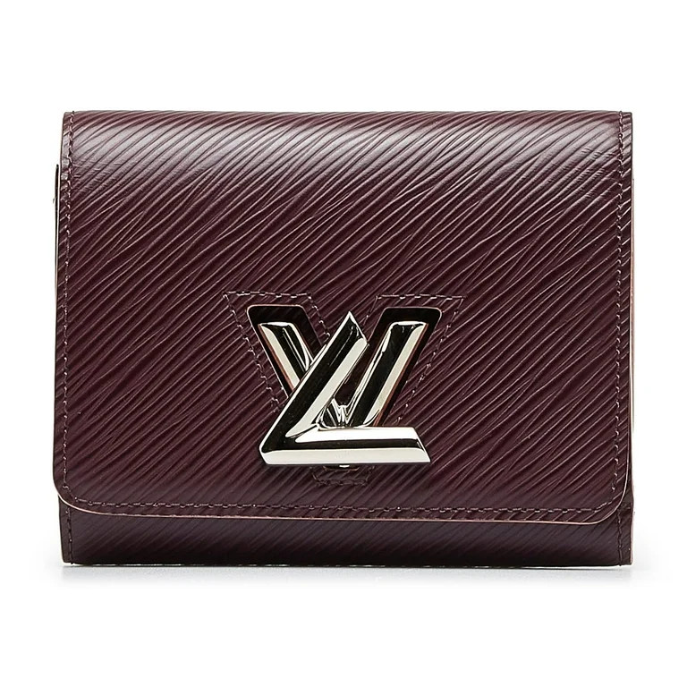 Pre-Owned Authenticated Louis Vuitton Epi Twist Compact Wallet Leather Purple Small Wallets Unise... | Walmart (US)