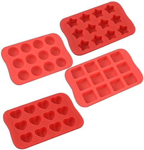 COLIBROX Silicone Baking Mold, Chocolate Molds&Candy Molds Set, Tray 4-in-1 Silicone Molds Set fo... | Amazon (US)