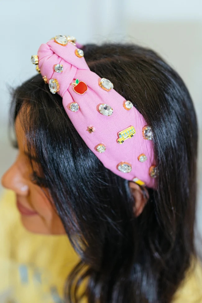Rule The School Headband | Pink Lily