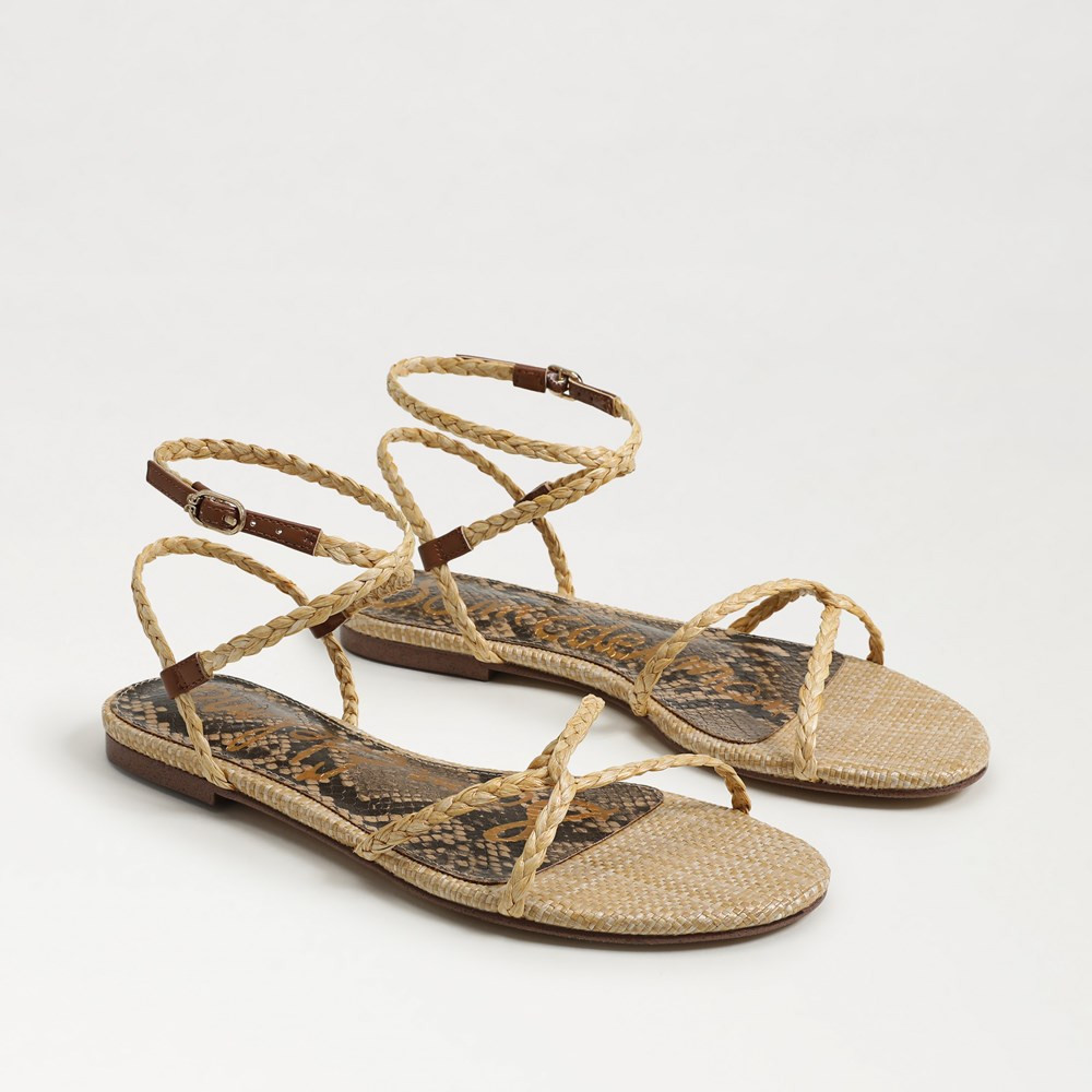 Ellina Braid Flat Sandal | Sam Edelman