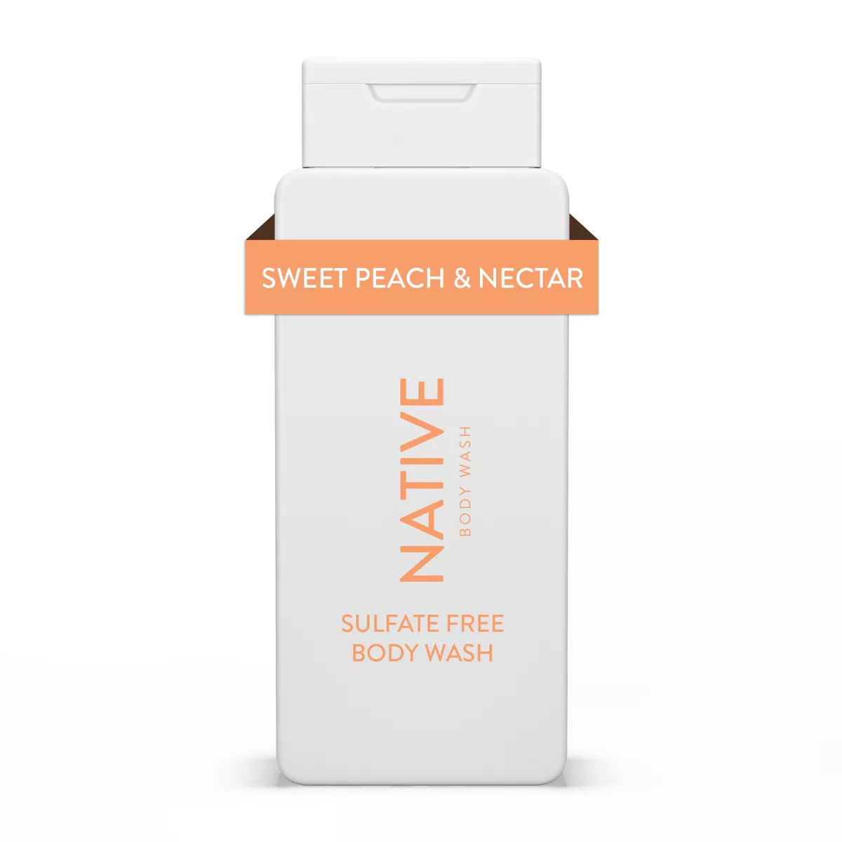 Native Body Wash - Sweet Peach & Nectar - Sulfate Free - 18 fl oz | Target