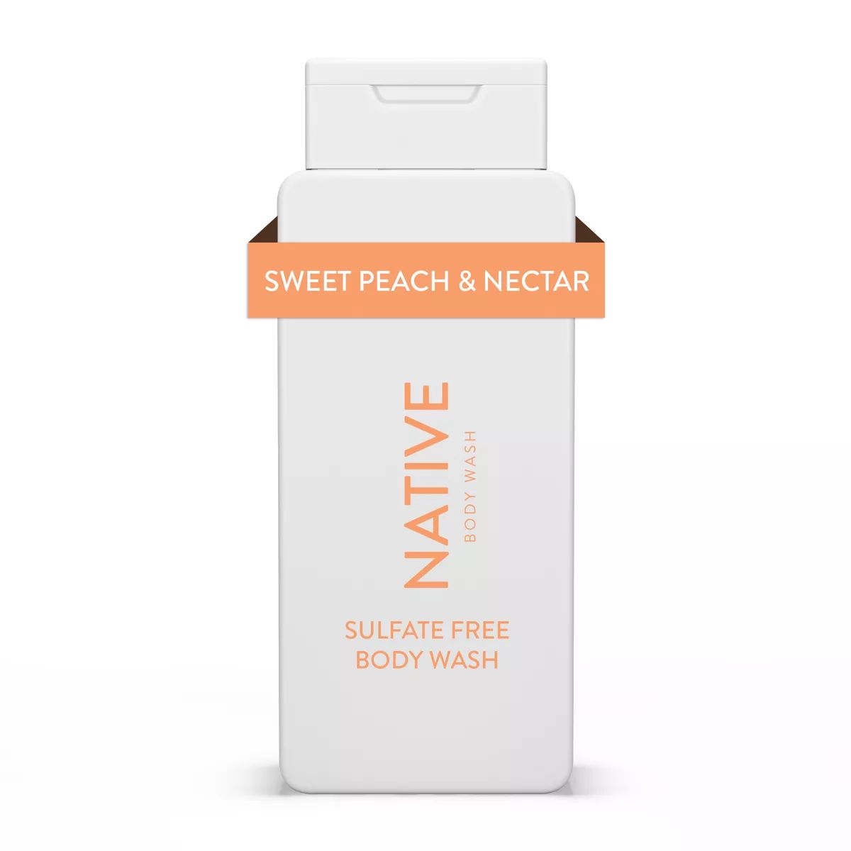 Native Body Wash - Sweet Peach & Nectar - Sulfate Free - 18 fl oz | Target