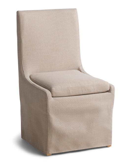 Linen Slope Arm Slipcover Kallen Dining Chair | Kitchen & Dining Room | Marshalls | Marshalls