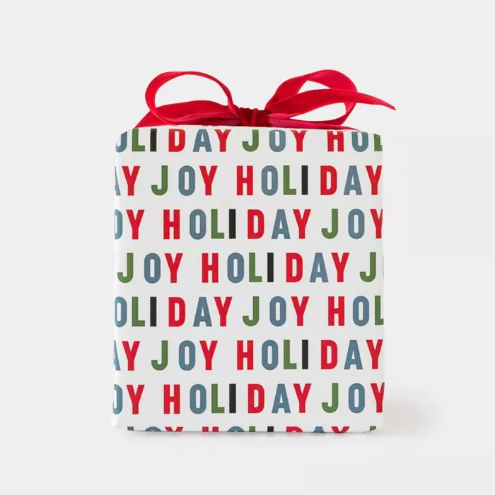Colorful Holiday Joy Gift Wrap - Sugar Paper™ | Target