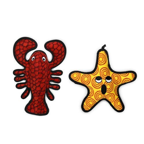 TUFFY - World's Tuffest Soft Dog Toy - Ocean Larry Lobster -Squeakers - Multiple Layers. Made Dur... | Amazon (US)