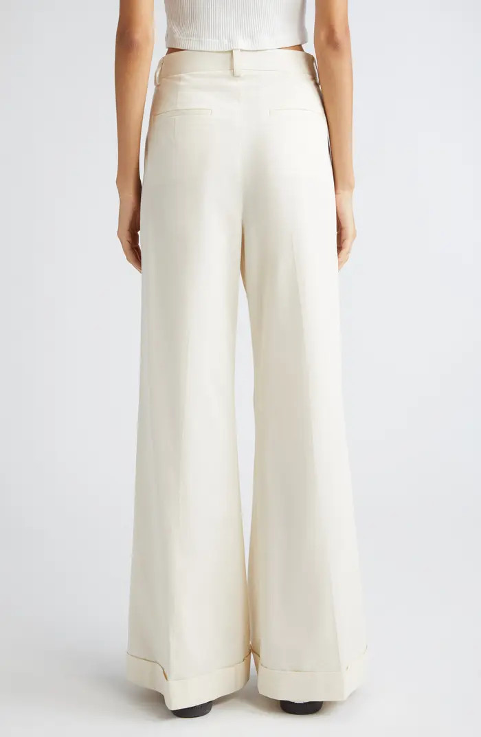 TWP Howard Cuffed Wide Leg Pants | Nordstrom | Nordstrom