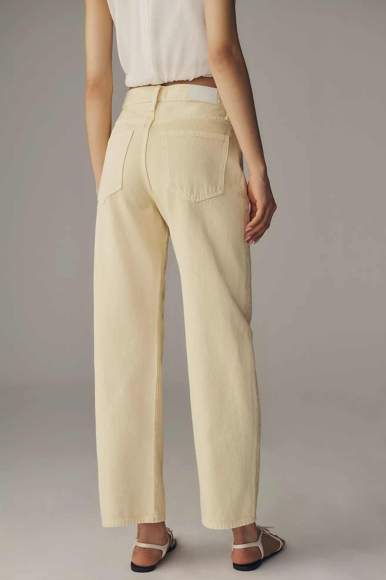 Pistola Lexi Mid-Rise Tapered Jeans | Anthropologie (US)