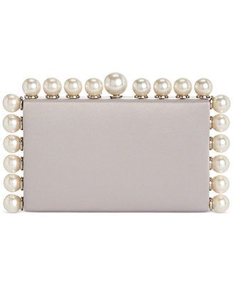 I.N.C. International Concepts East West Embellished Pearl Clutch, Created for Macy's - Macy's | Macy's