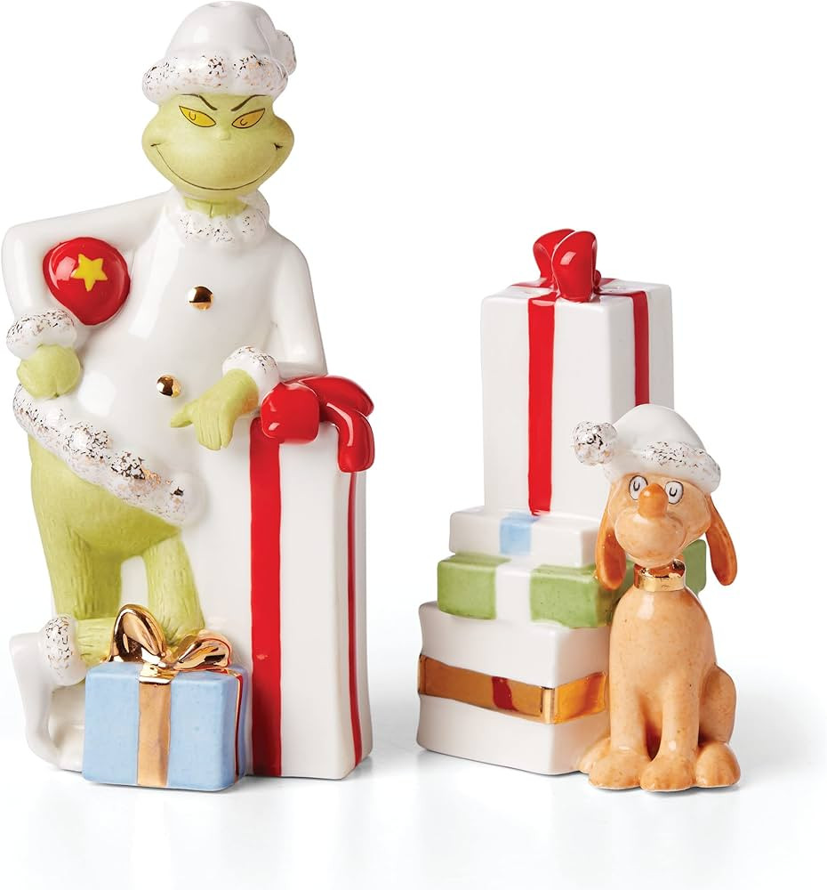 Lenox 894172 Merry Grinchmas Salt & Pepper Set | Amazon (US)