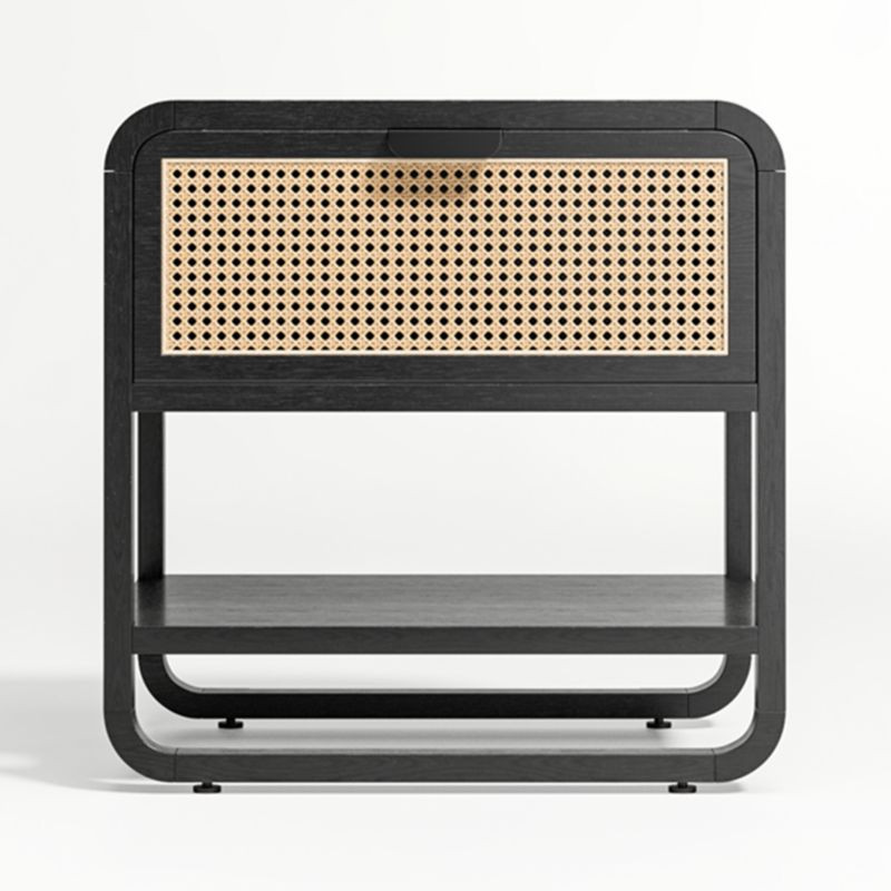 Anaise Cane Nightstand + Reviews | Crate and Barrel | Crate & Barrel