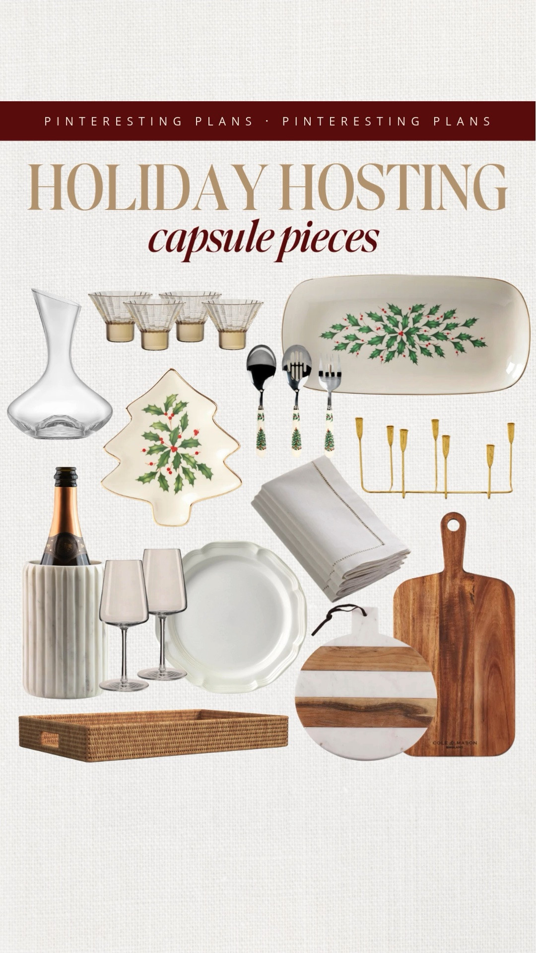 Holiday hosting capsule pieces 🙌🏻🙌🏻

#LTKSeasonal #LTKHome