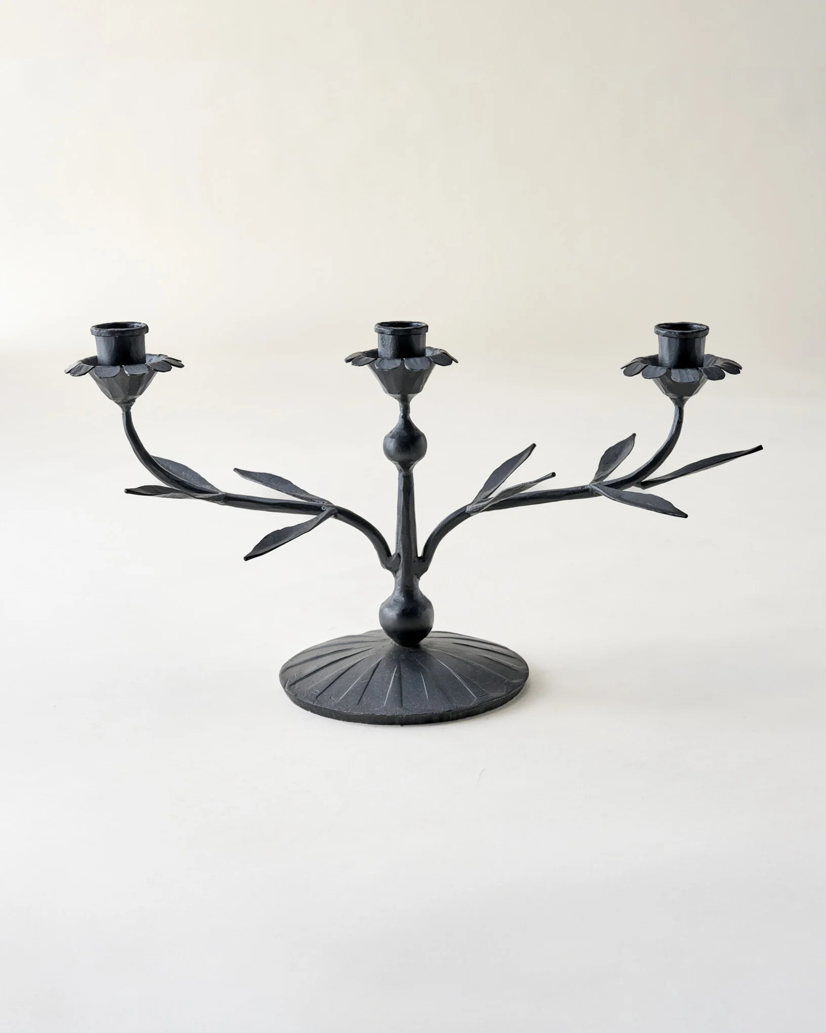 Gracie Forged Candelabra | Magnolia