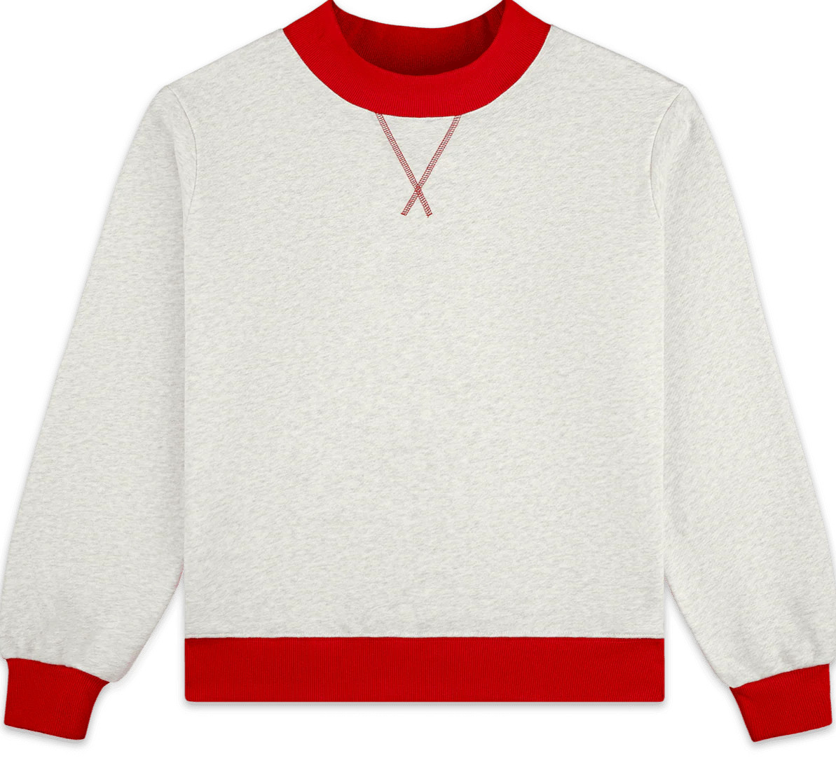 Two Tone Classic Mockneck | Parke