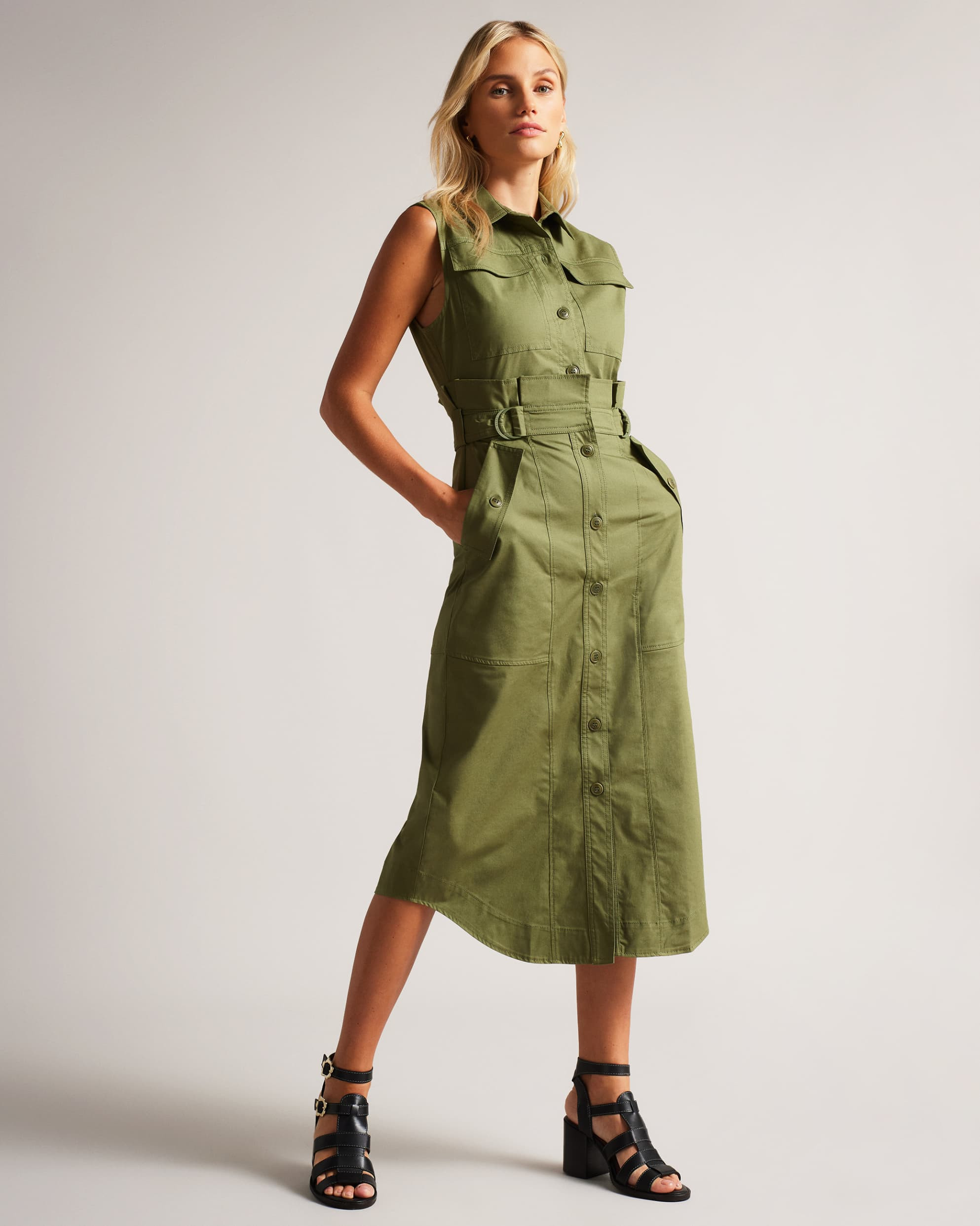 Utility Paperbag Waist Dress | Ted Baker (UK)