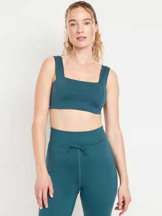 Light Support CloudComfy Bandeau Sports Bra | Old Navy (US)