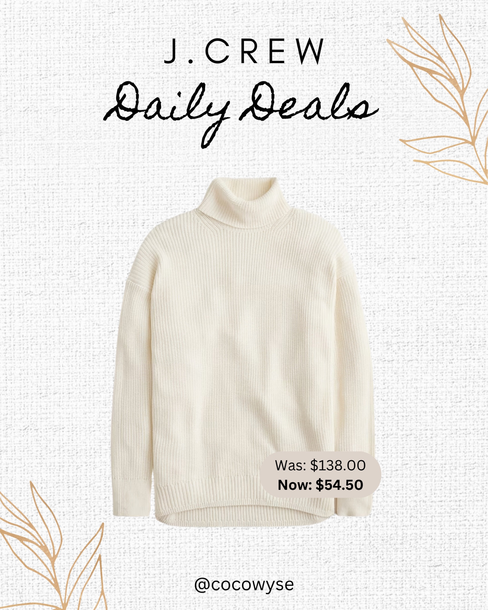 Daily Deal from J.Crew

#LTKSeasonal #LTKCyberWeek #LTKHolidaySale
