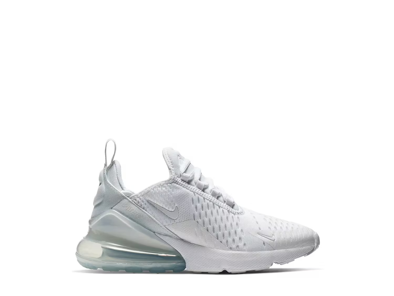 Nike Air Max 270 Sneaker Kids' | Boys | Girl's | White | Size 7 Youth | Sneakers | Lace-Up | DSW