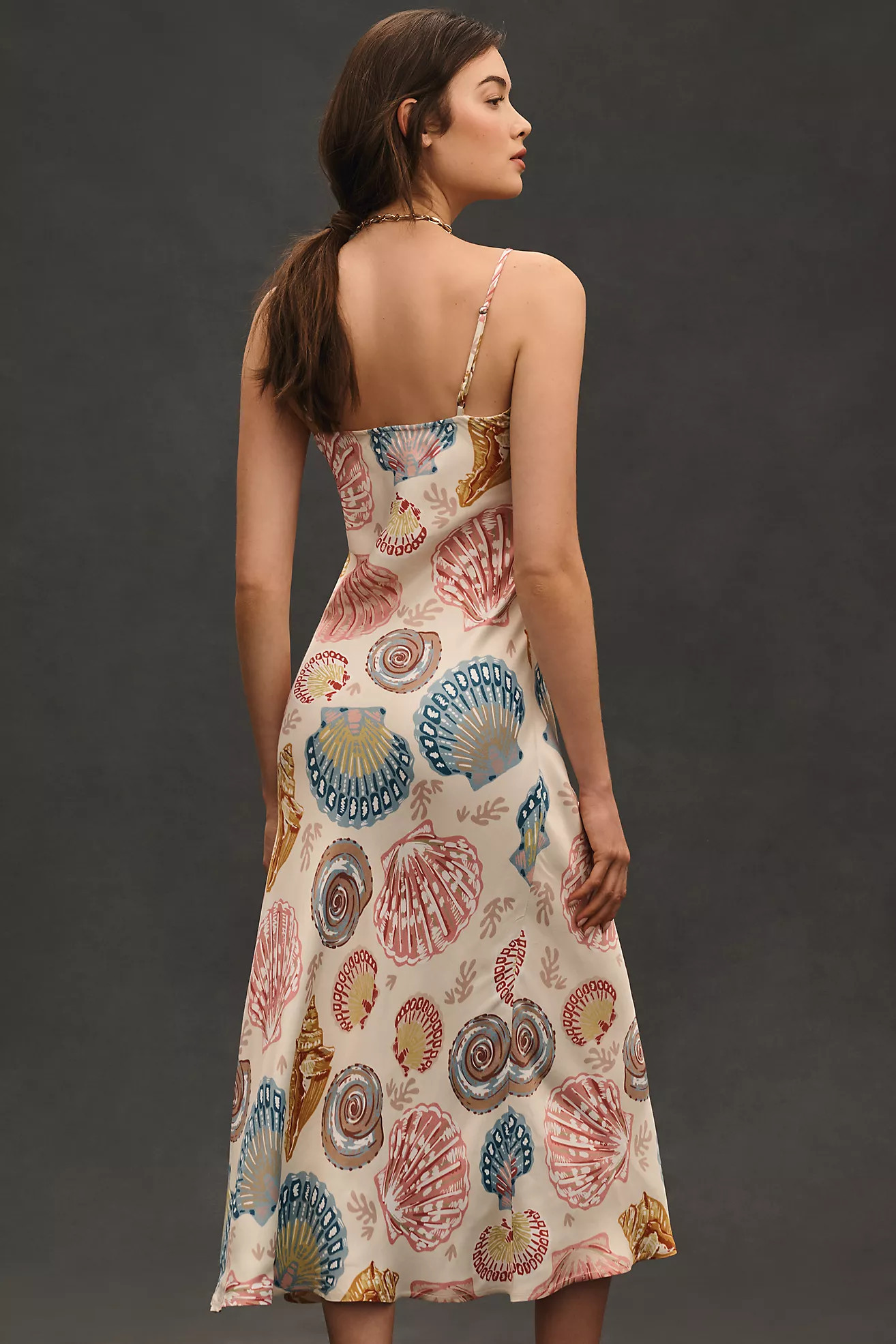 Conditions Apply Elva Slip Midi Dress | Anthropologie (US)