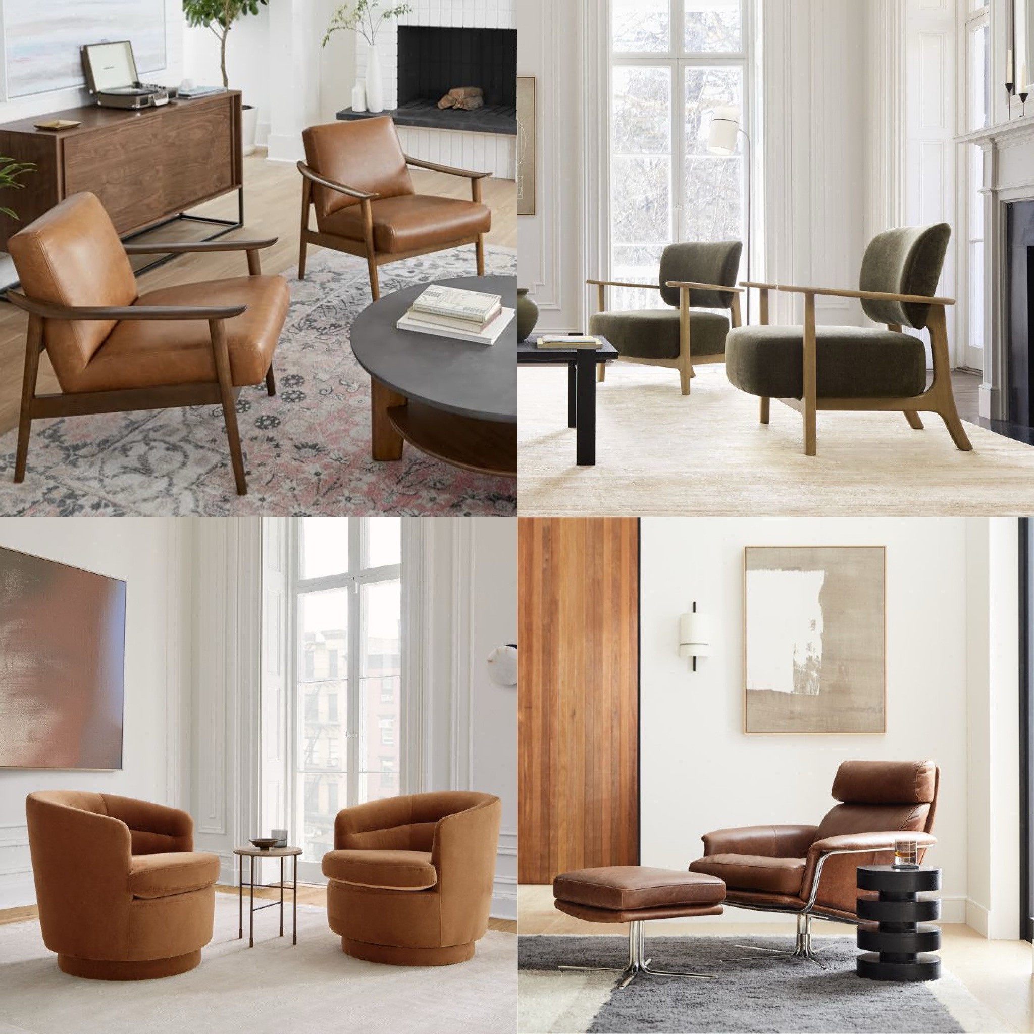 Our picks from West Elm’s clearance. Up to 60% off. #accentchairs 

#LTKHoliday #LTKSaleAlert #LTKHome