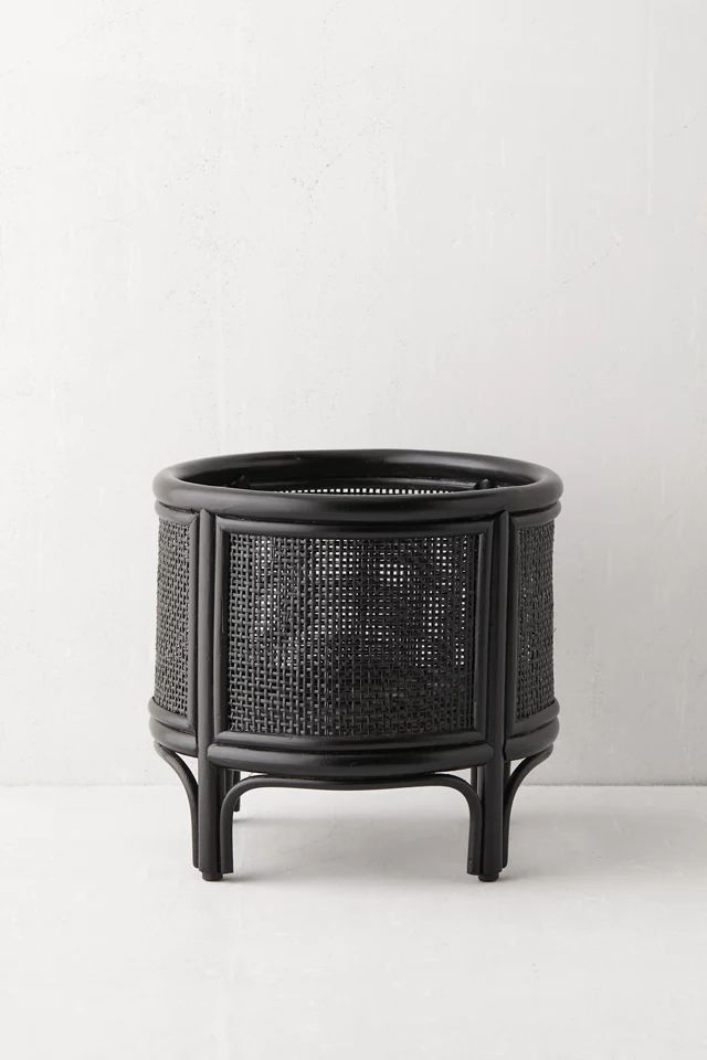 Rattan 12" Planter | Urban Outfitters (US and RoW)