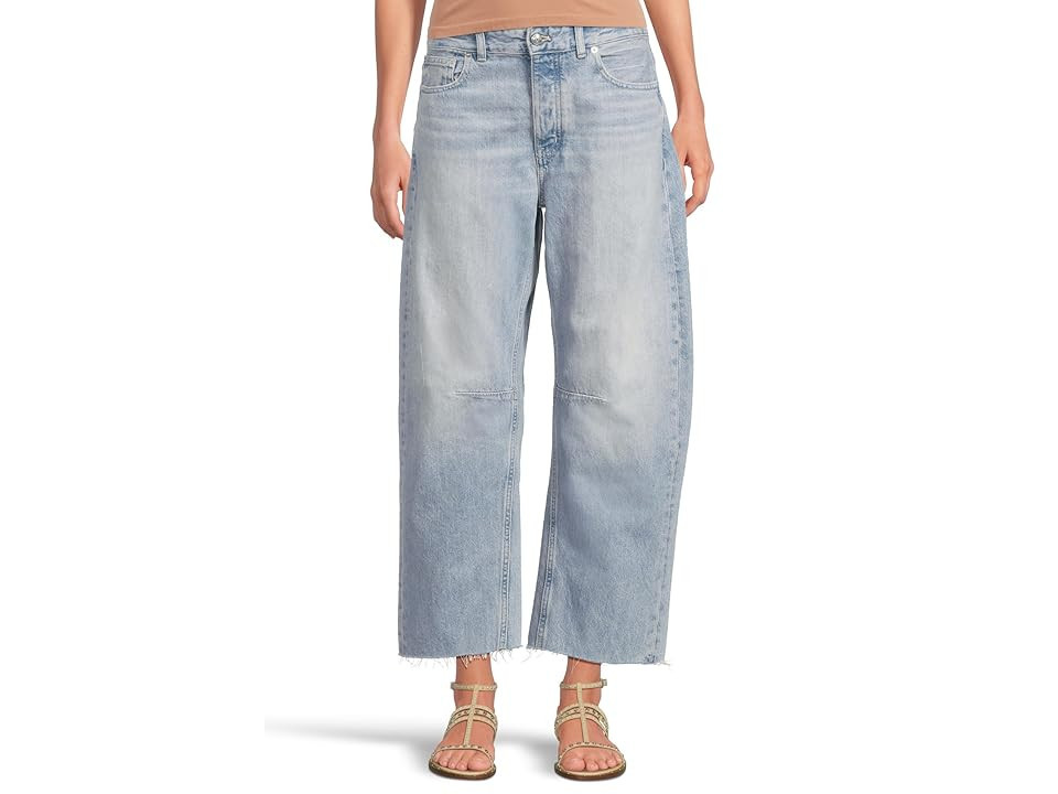 Madewell Darted Barrel Jean in Edmonson Wash Women's Jeans Edmonson Wash : 31 26, Cotton/Denim | Zappos