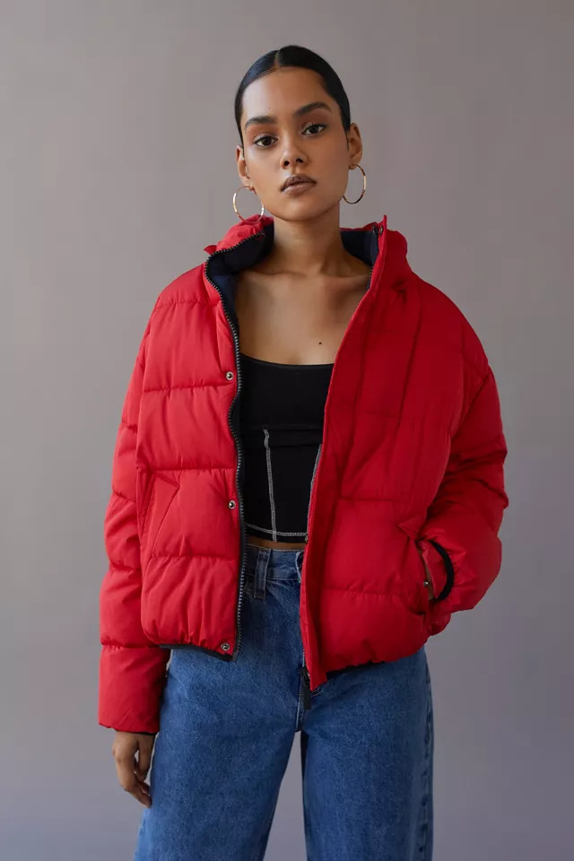 UO '90s Sport Puffer Jacket | Urban Outfitters (US and RoW)