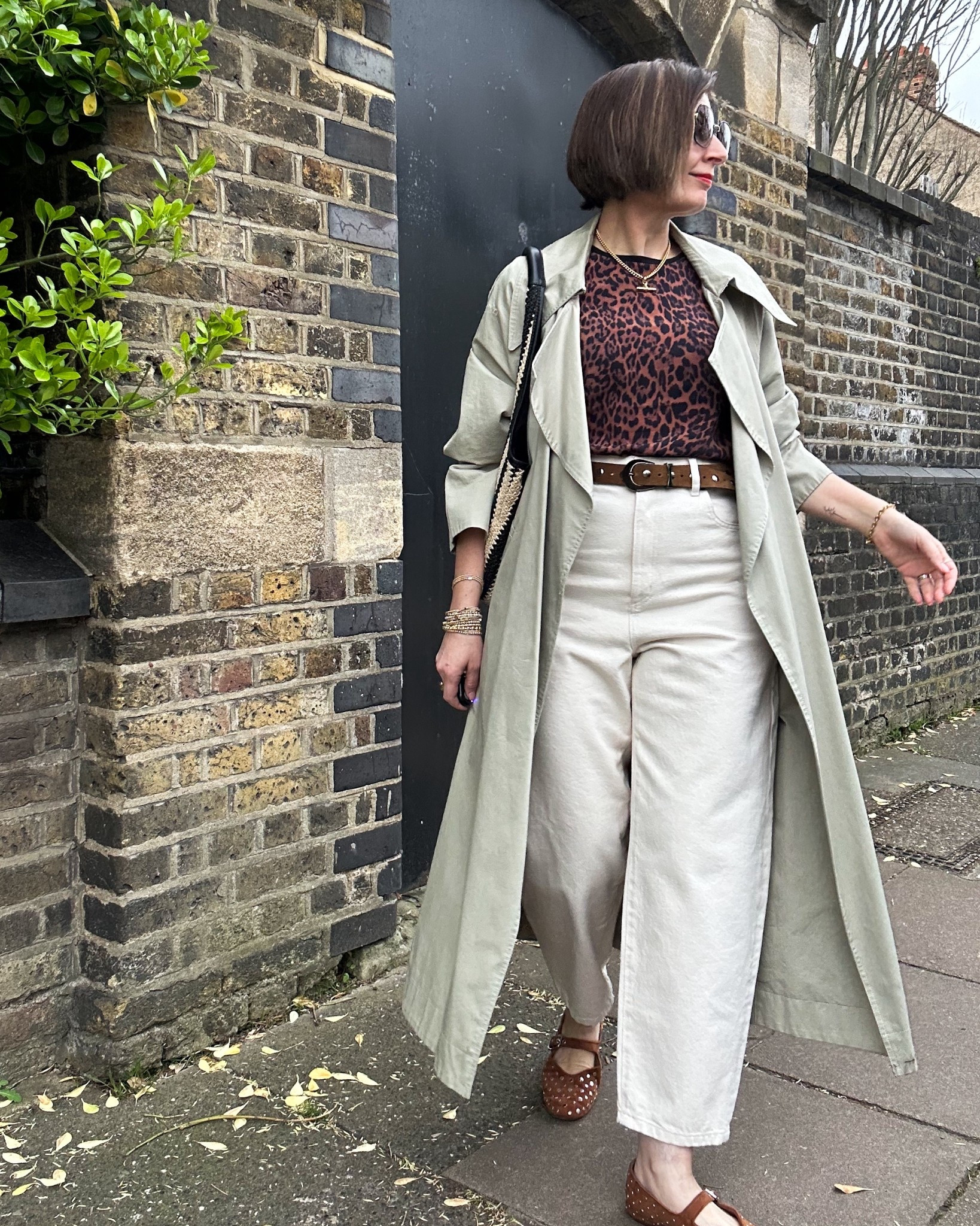 Spring vibes! I sized up in the barrel jeans to a 12. Lots of washes available and love this top. Wearing the 8. Trench is old - I’ve linked a few other options    

#LTKuk #LTKspring #LTKeurope