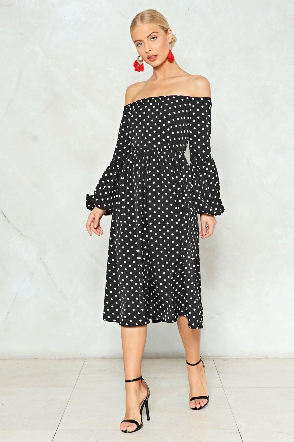 Swing in Our Direction Polka Dot Dress | NastyGal (US & CA)