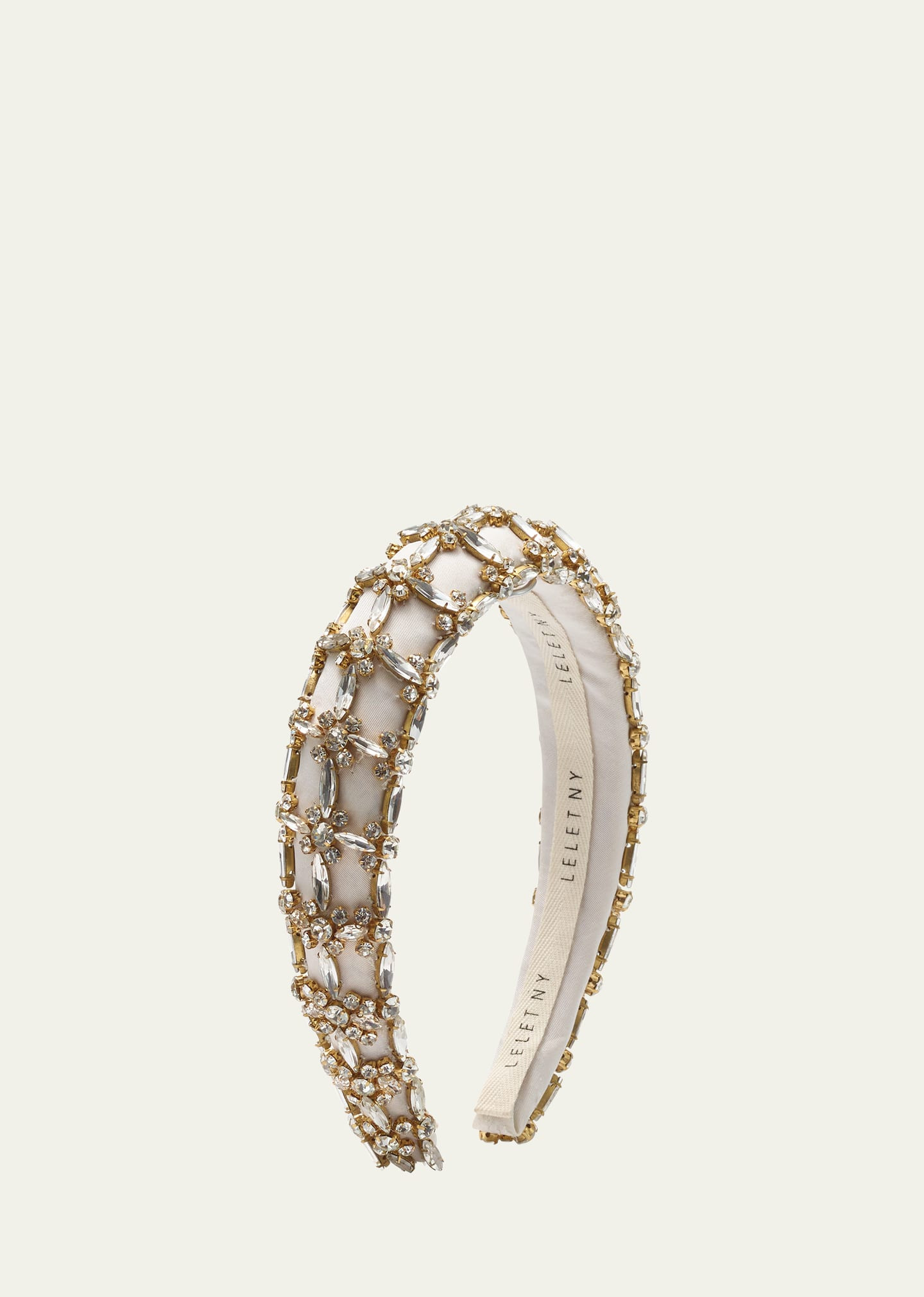 Lelet Ny Avril Crystal Padded Headband | Bergdorf Goodman